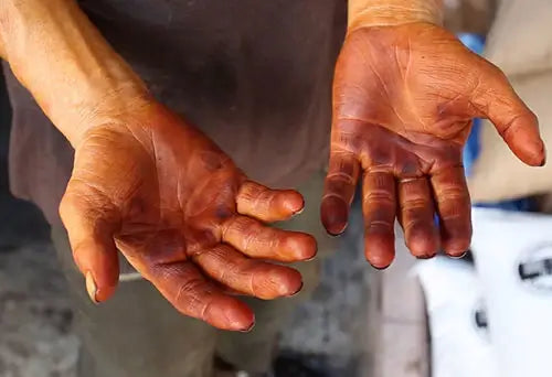 The literal sweat and tears